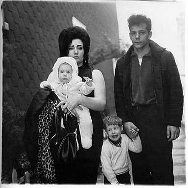Diane Arbus: A young Brooklyn family going for a Sunday outing, N.Y.C. 1966