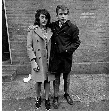 Diane Arbus: Teenage couple on Hudson Street, N.Y.C. 1963