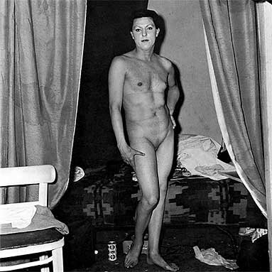 Diane Arbus: A naked man being a woman, N.Y.C. 1968
