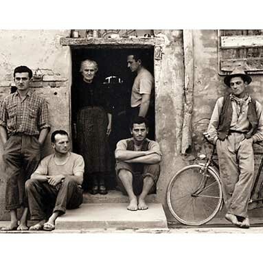Paul Strand: Lusetti Family, Luzzara, Italy, 1953