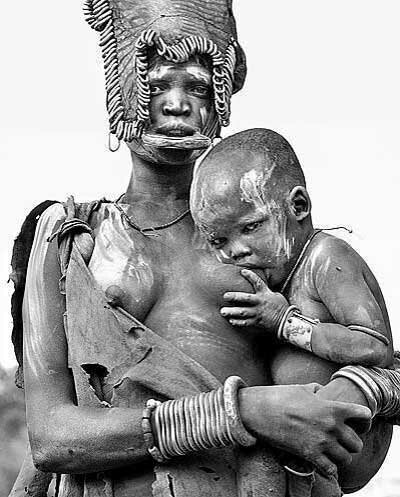 Peter Gasser Photography: Mursi Tribe, Southwestern Ethiopia, 2000